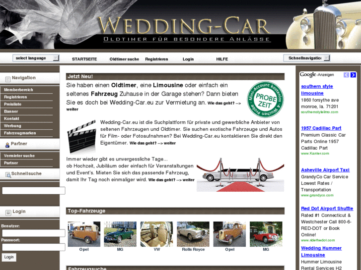 www.wedding-car.eu