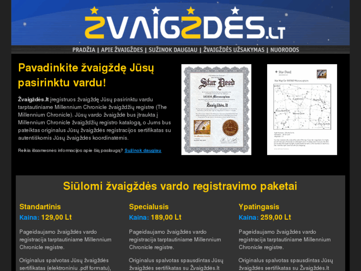 www.zvaigzdes.lt