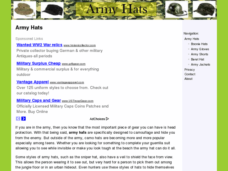 www.armyhats.net