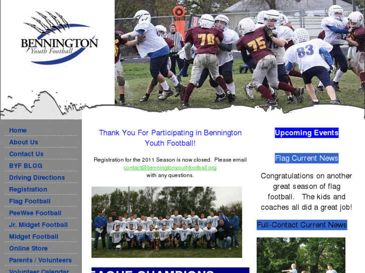 www.benningtonyouthfootball.org