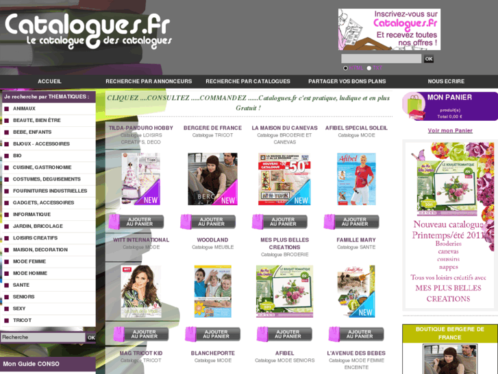 www.catalogues.fr