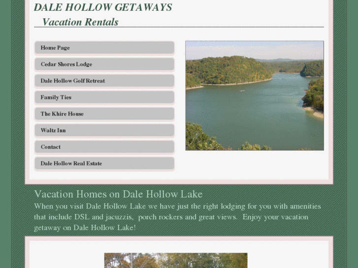 www.dalehollowgetaways.com