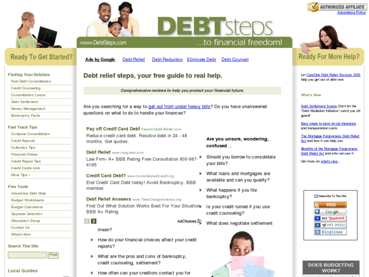 www.debtsteps.com