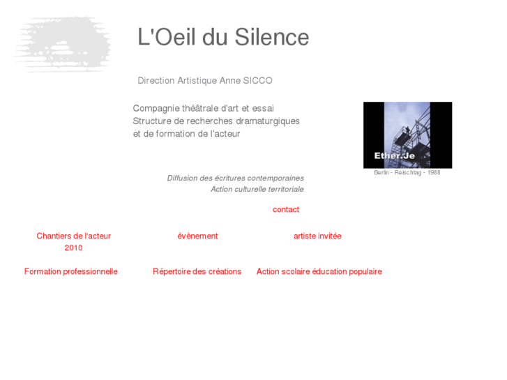 www.loeildusilence.com