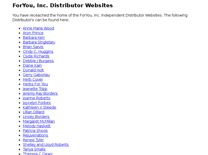 www.myforyouinc.com