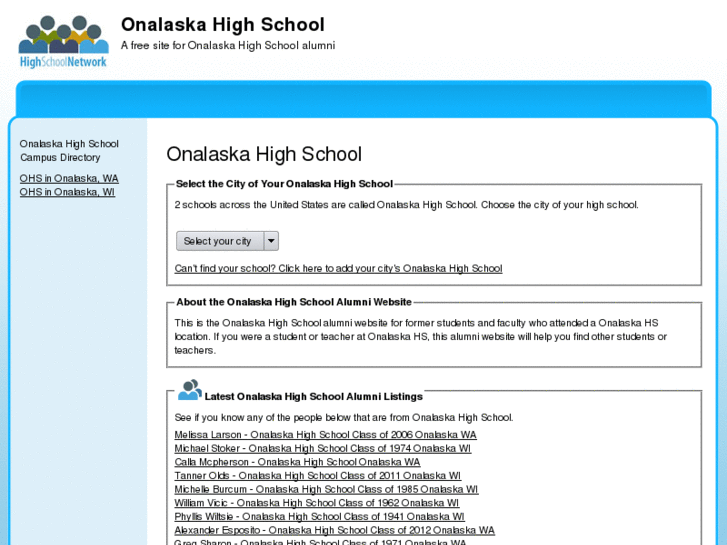 www.onalaskahighschool.org