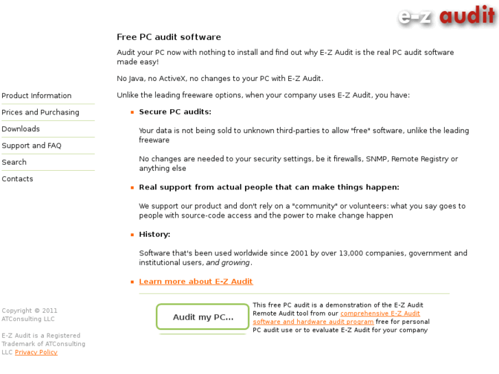 www.pcauditsoftware.net