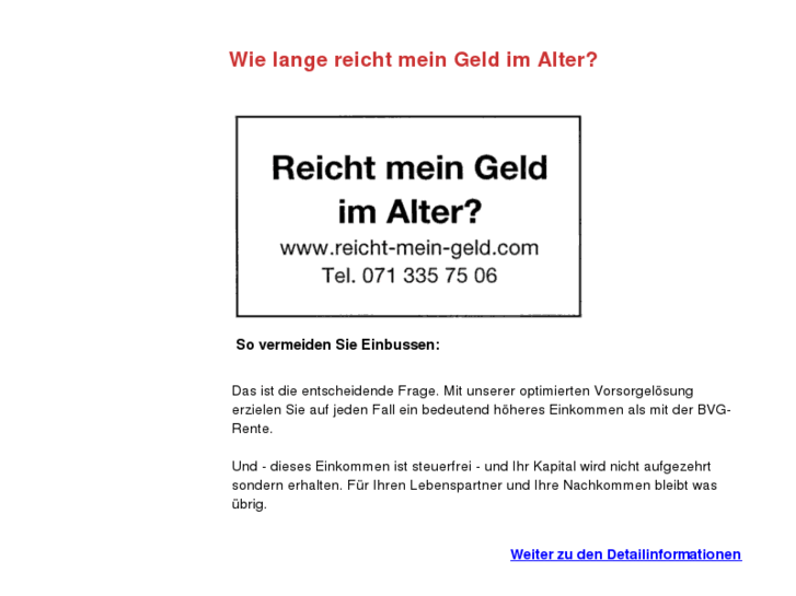 www.reicht-mein-geld.com