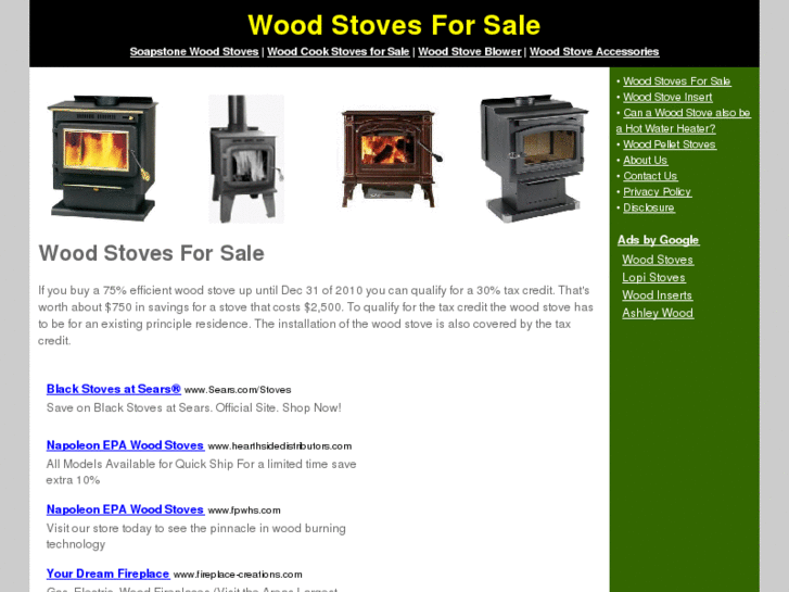 www.woodstovesforsale.org