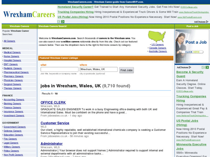 www.wrexhamcareers.com