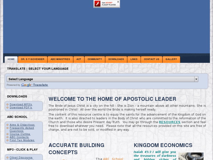 www.apostolicleader.co.za