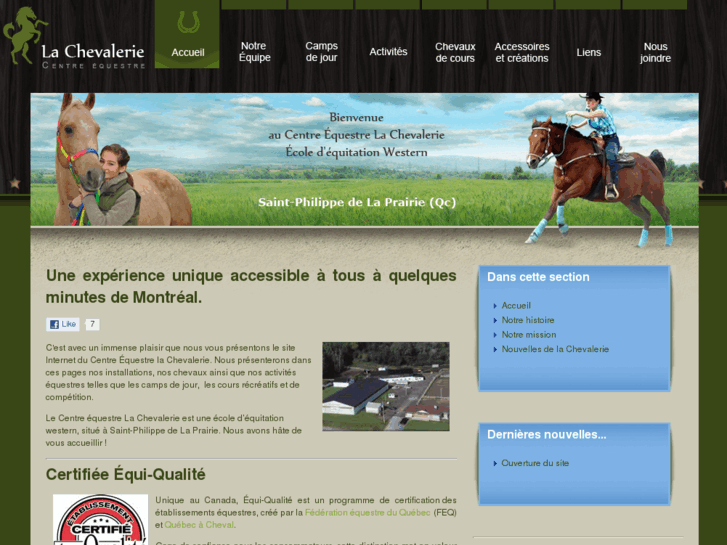 www.centreequestrelachevalerie.com