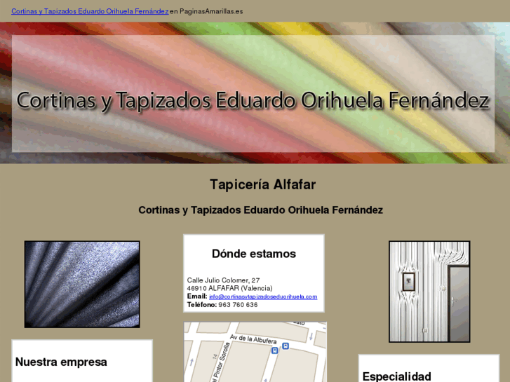 www.cortinasytapizadoseduorihuela.com