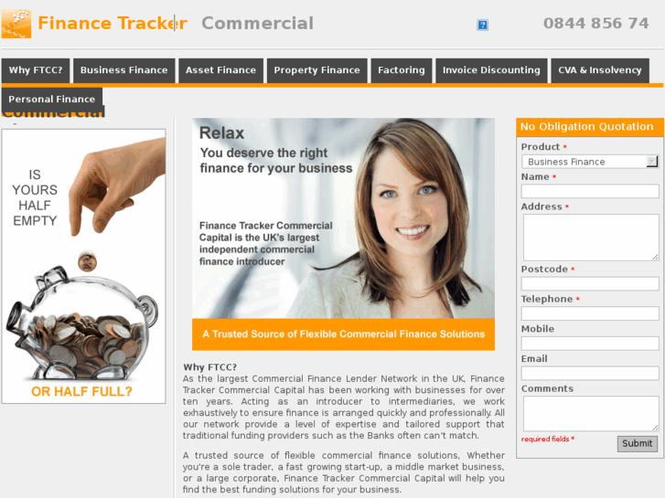 www.financetrackercommercialcapital.co.uk