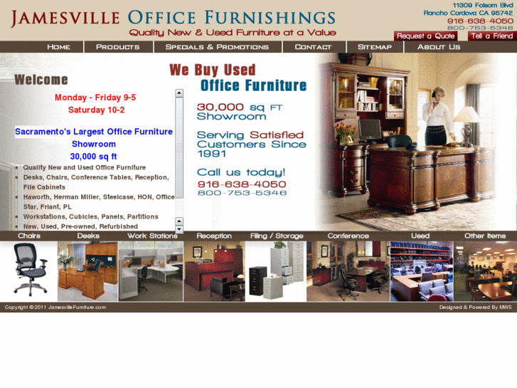 www.jamesvillefurniture.com