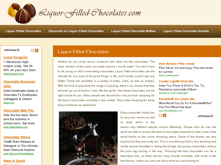 www.liquor-filled-chocolate.com