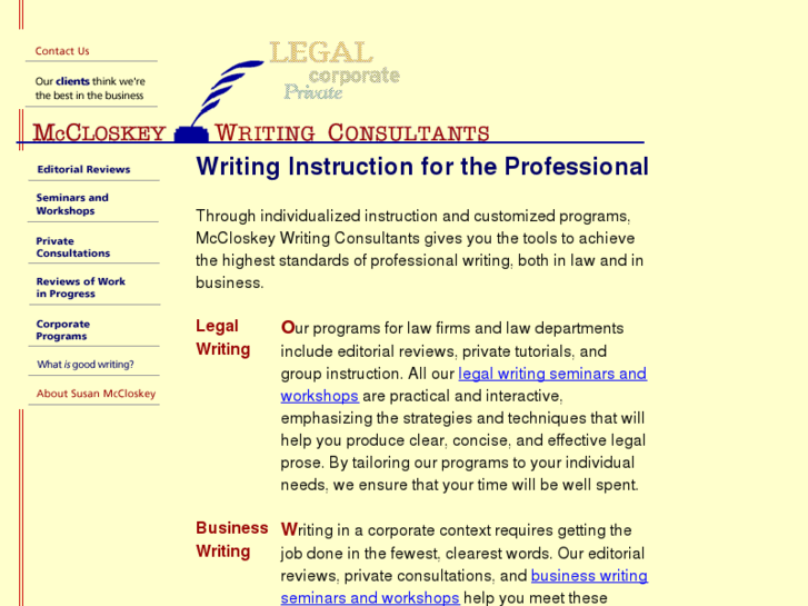 www.mccloskey-writing.com