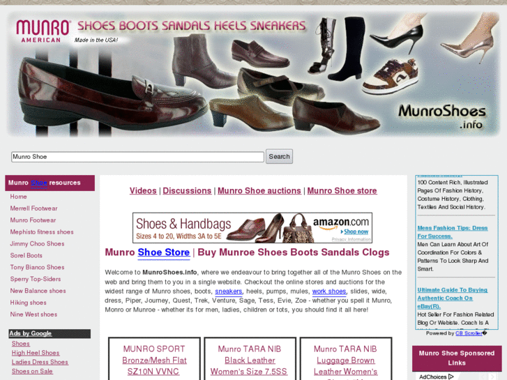 www.munroshoes.info