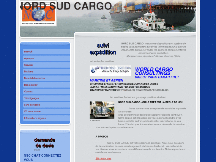 www.nordsudcargo.com