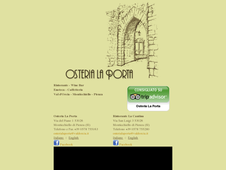 www.osterialaporta.it