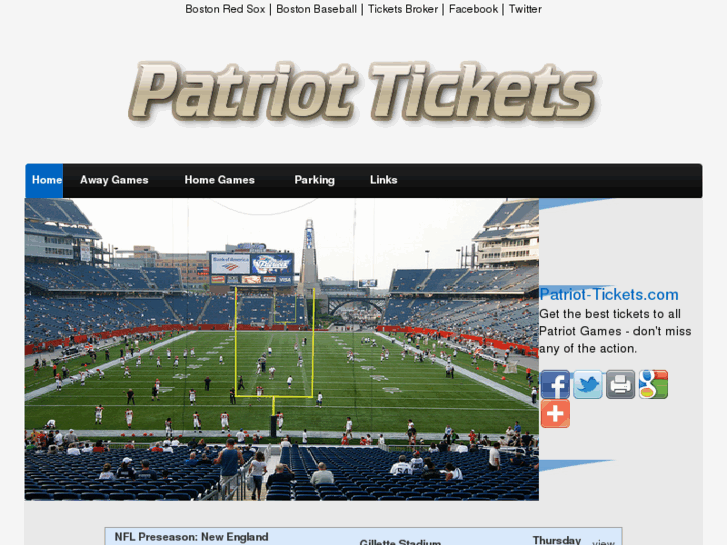 www.patriot-tickets.com