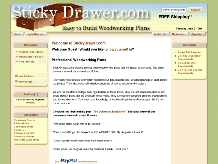 www.stickydrawer.com