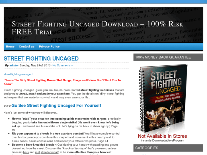 www.streetfightinguncaged.org