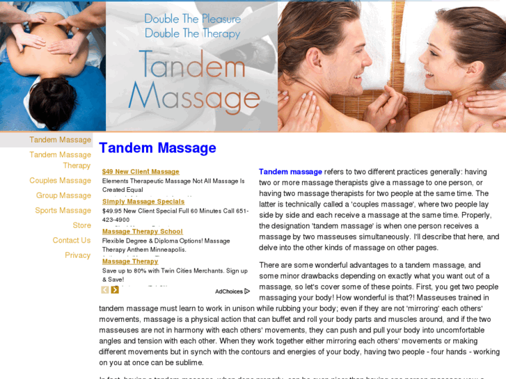 www.tandemmassage.com