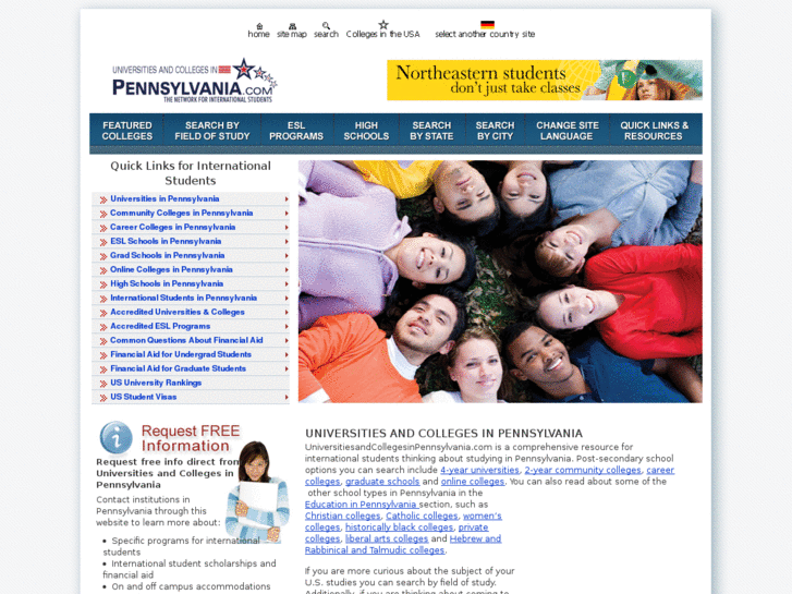 www.universitiesandcollegesinpennsylvania.com