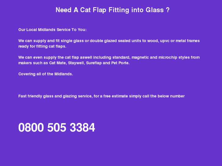 www.catflapsinglass.co.uk