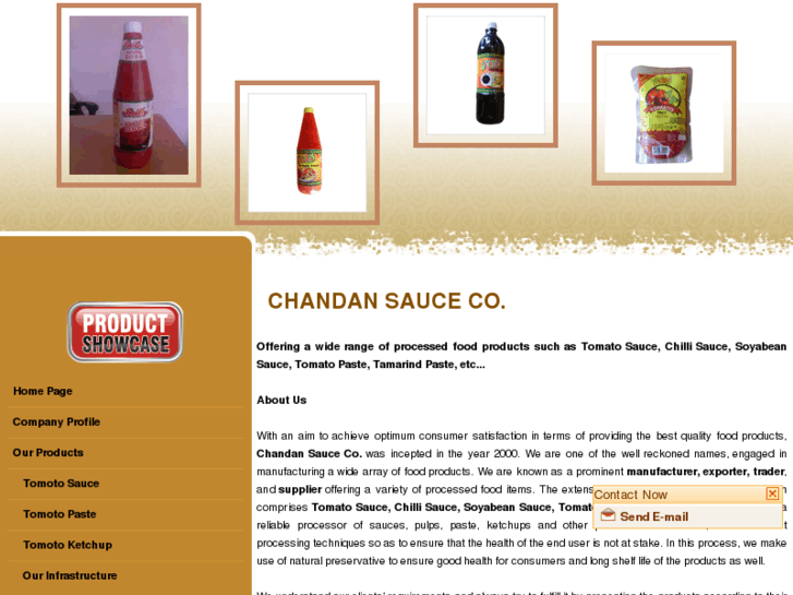 www.chandansauceco.com