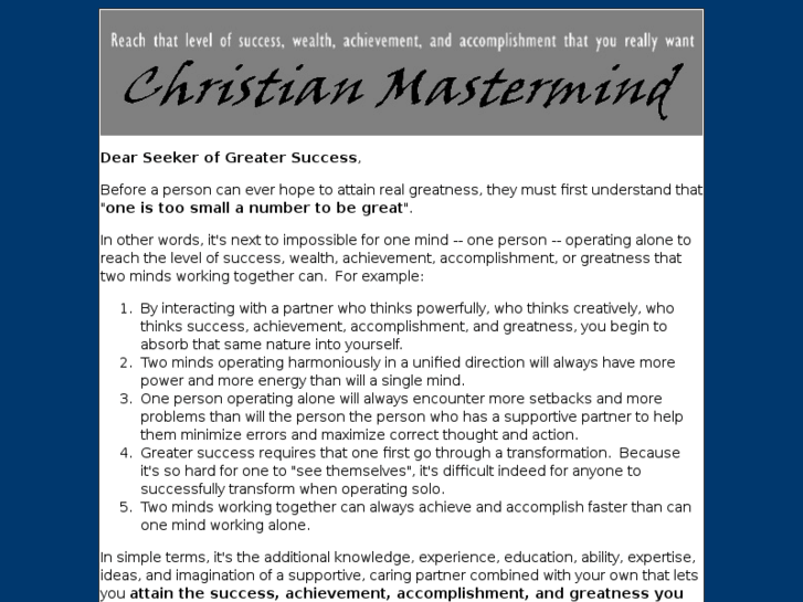 www.christianmastermind.com