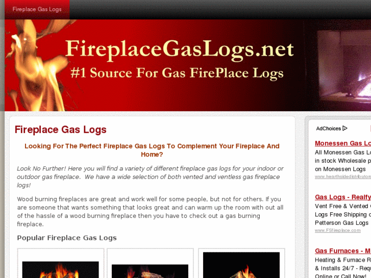 www.fireplacegaslogs.net