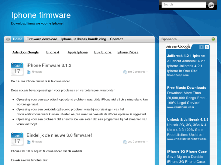 www.iphonefirmware.nl