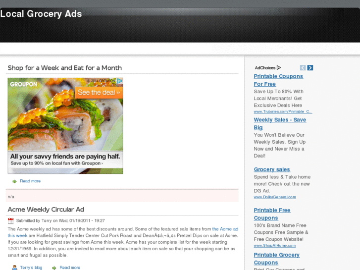 www.localgroceryads.com