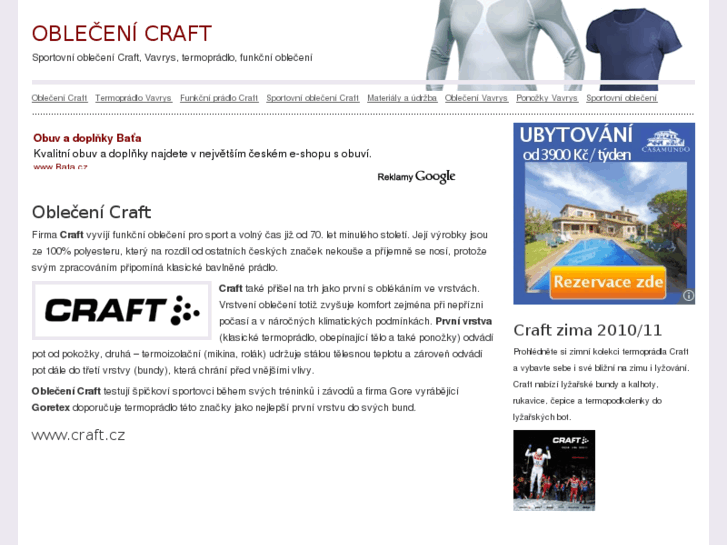 www.obleceni-craft.cz