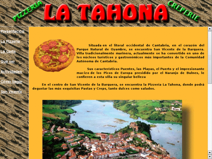 www.pizzerialatahona.com