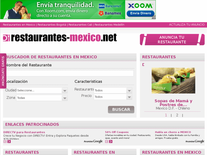 www.restaurantes-mexico.net