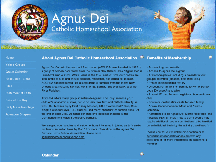 www.agnusdeihomeschool.com