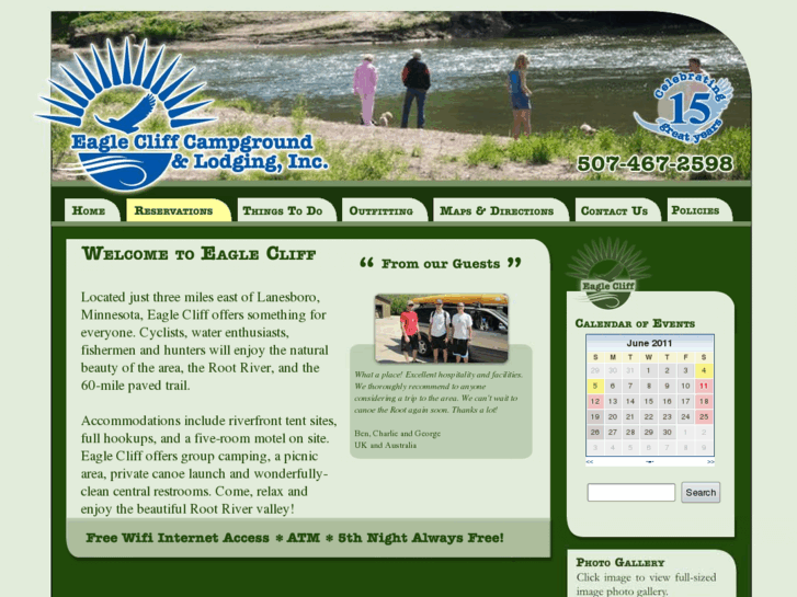 www.eaglecliff-campground.com