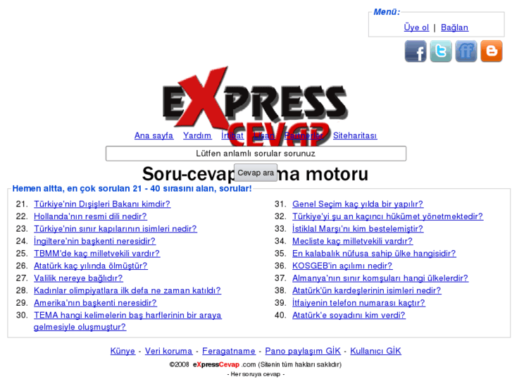 www.expresscevap.net