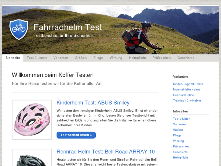 www.fahrradhelmtest.com