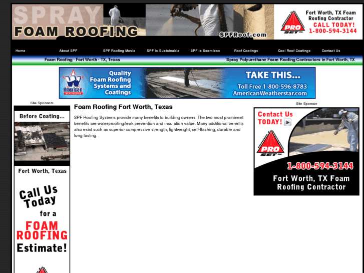 www.fortworthfoamroofing.com