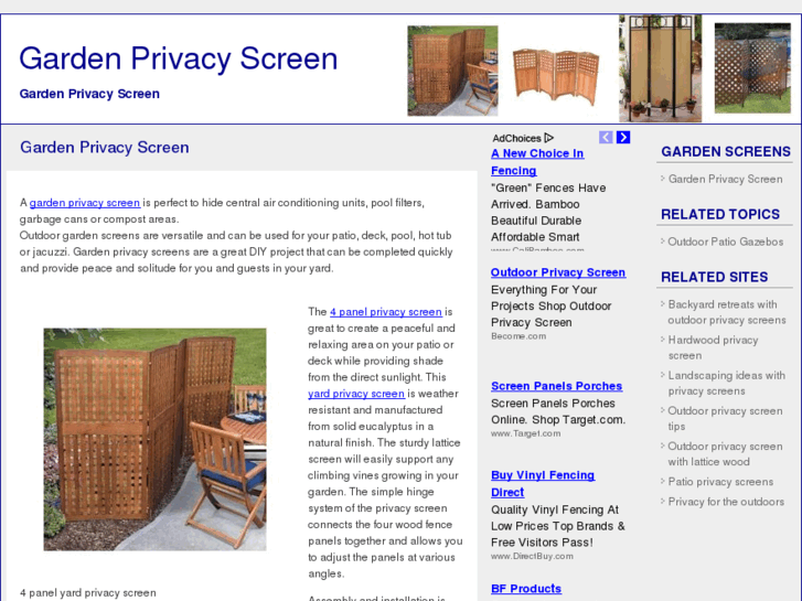 www.gardenprivacyscreen.com