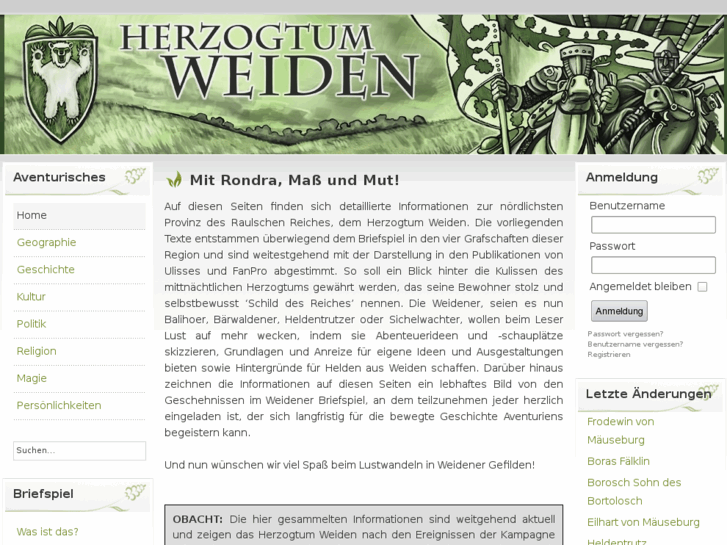 www.herzogtum-weiden.net