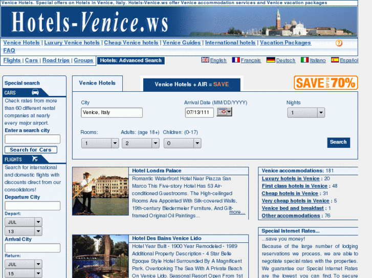 www.hotels-venice.ws