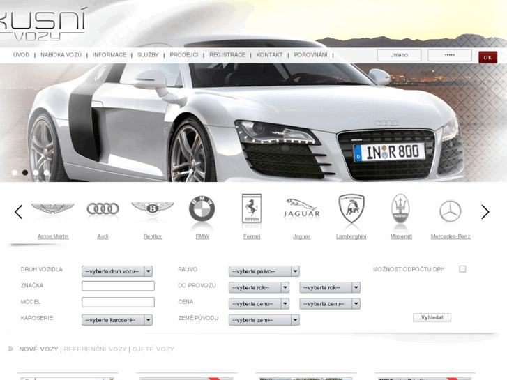 www.prodejluxusnichvozu.cz