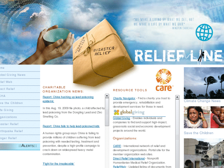 www.reliefline.info