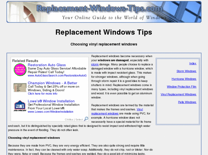 www.replacement-windows-tips.com