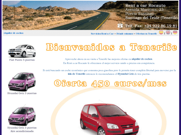 www.rocautotenerife.com